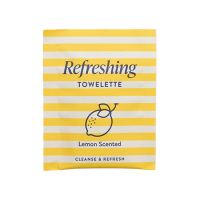 Refresher towelette